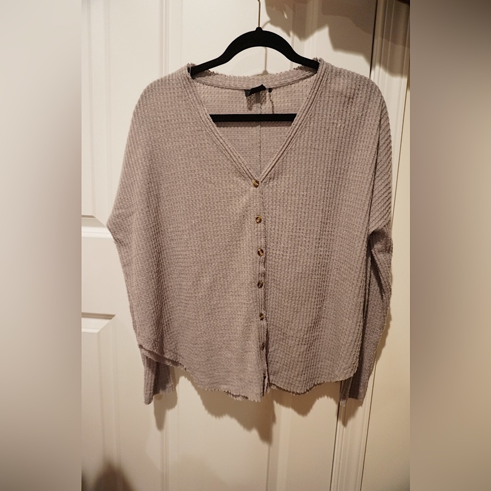 Urban Outfitters Out From Under Waffle Knit Thermal